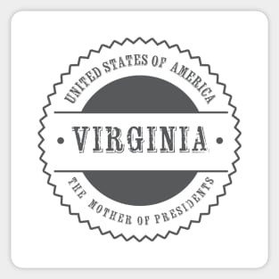 Virginia State Sticker